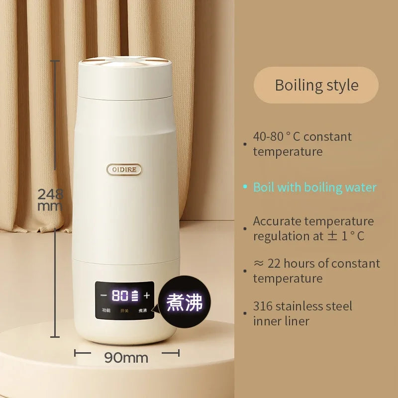 Wireless 2-in-1 Bottle Warmer 300ml