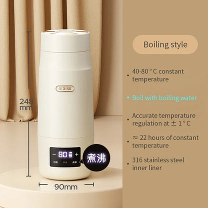 Wireless 2-in-1 Bottle Warmer 300ml